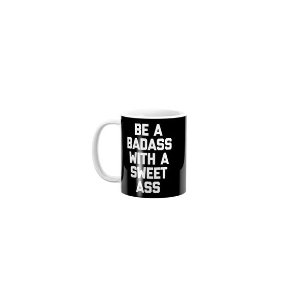 PepperSt Mug -Be A Badass Gym Quote