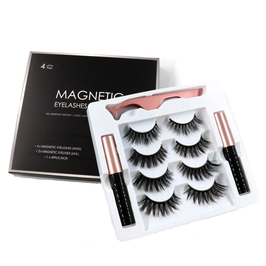 5D Eyelashes & Eyeliner 4 Sets Buy Online in South Africa