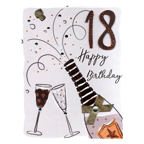 Gigantic Greeting Card - 18th Birthday