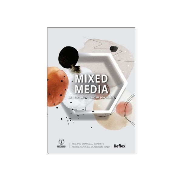 Reflex Mixed Media Pad 180gsm A4