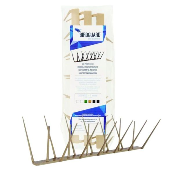 Birdguard Beige Bird Spikes 1m TSC-BS-586525-1M
