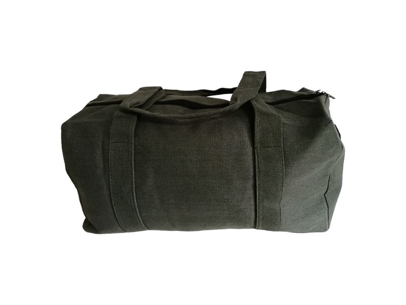 Canvas Military Duffel Bag - Green