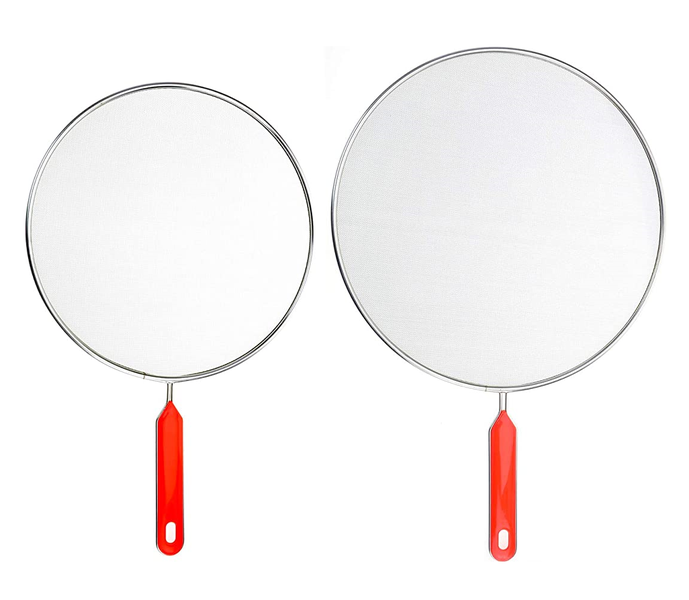 2 Piece Splatter Screen Stainless Steel