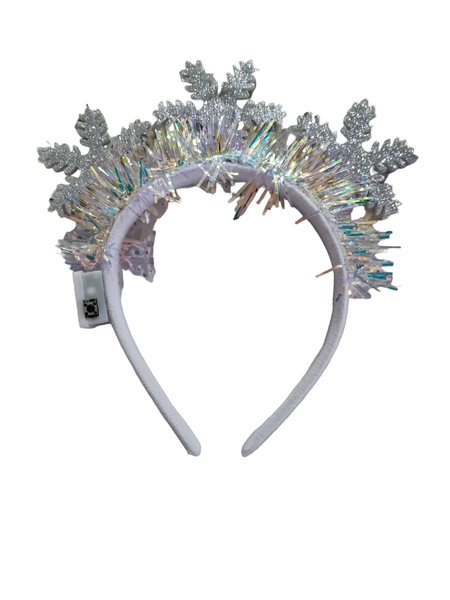 Christmas alice band with 4 colorful lights