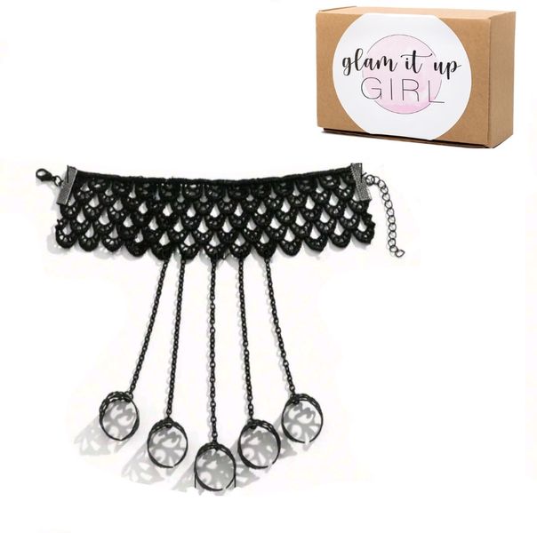 Glam It Up Girl - Elegant Lace Mittens