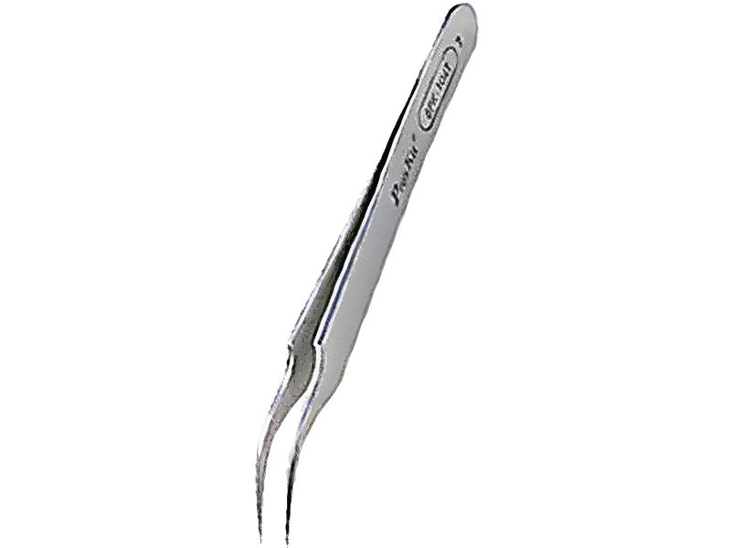 PRK 1PK-104T Fine Tip Curved Tweezer (120mm) - Non-Magnetic