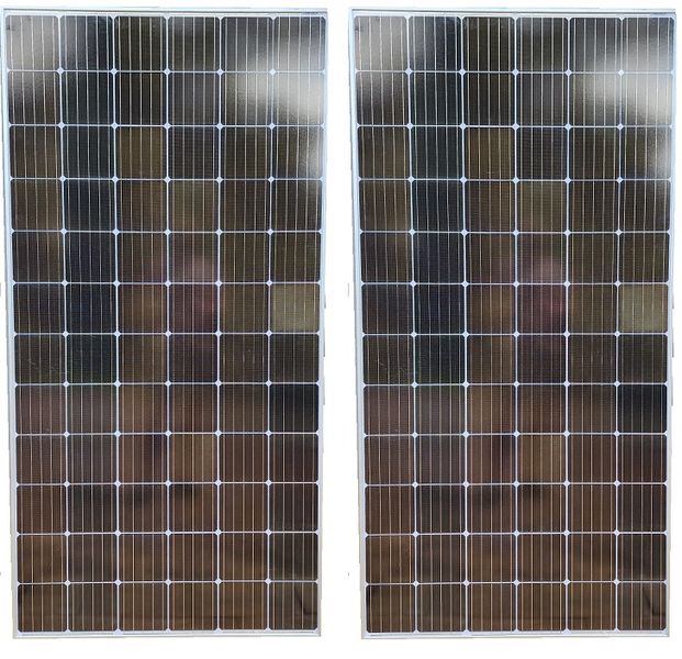 2 X 480 Watt Monocrystalline Solar Panels
