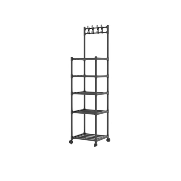 5-Tier Floor-Standing Kitchen Storage Rack