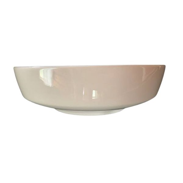 ZG202135 White Porcelain Round Dinner Plate