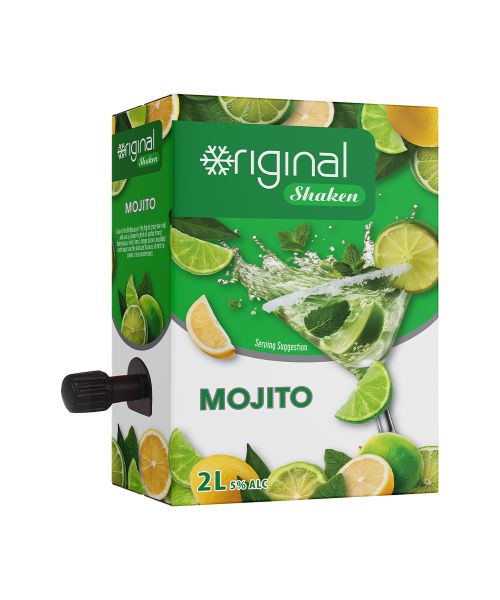 Original Shaken Mojito - 4 x 2 Litre Box