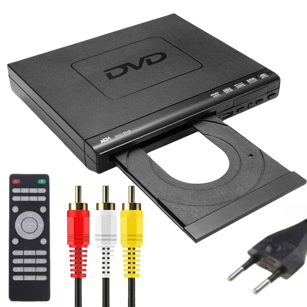Portable DVD Player With Remote Control for Home Stereo System