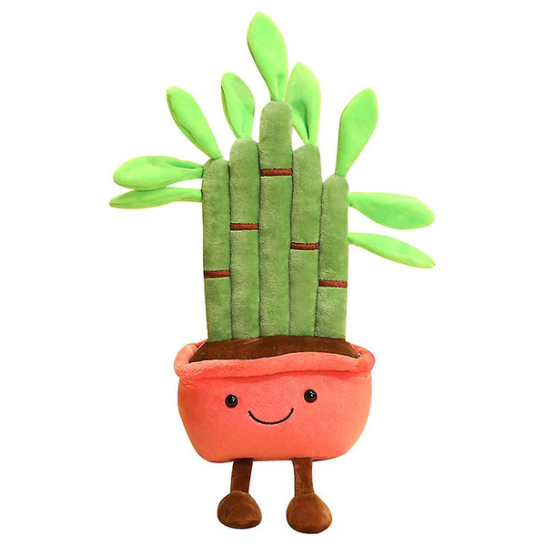 33cm Bambooo Plush Toy Plant Stuffed Plush Pillow Decoration