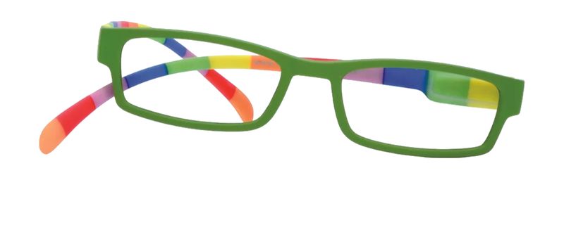Klammeraffe Reading Glasses - No. 01 Farbenfroh Green Range - +1.00
