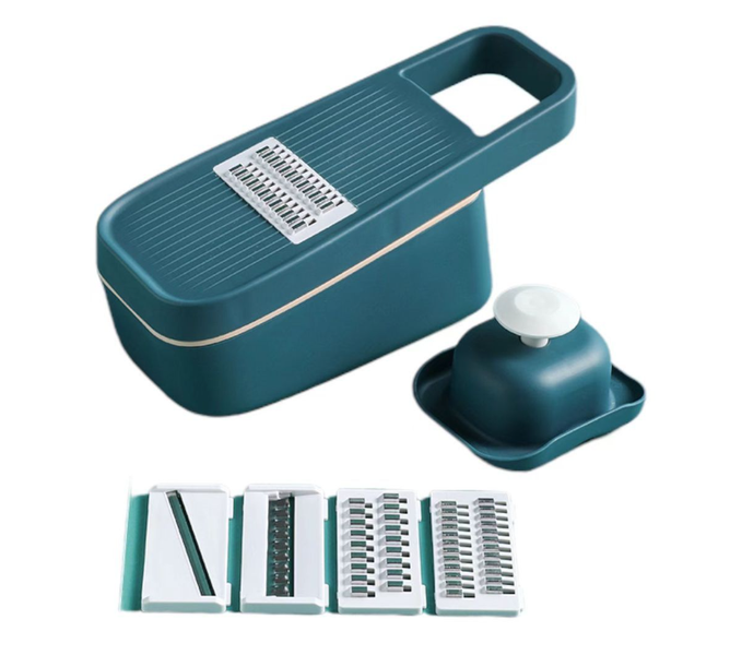 4-in-1 Stainless Steel Kitchen Vegetable Fruit Slicer Grater