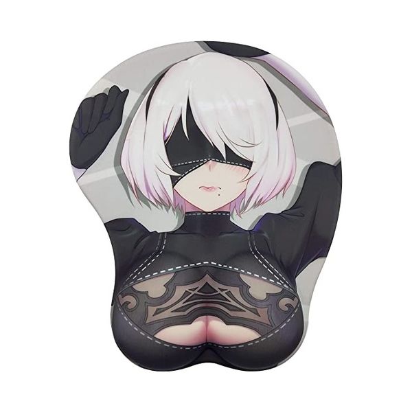 Ergonomic Wrist Support Anime Mousepad