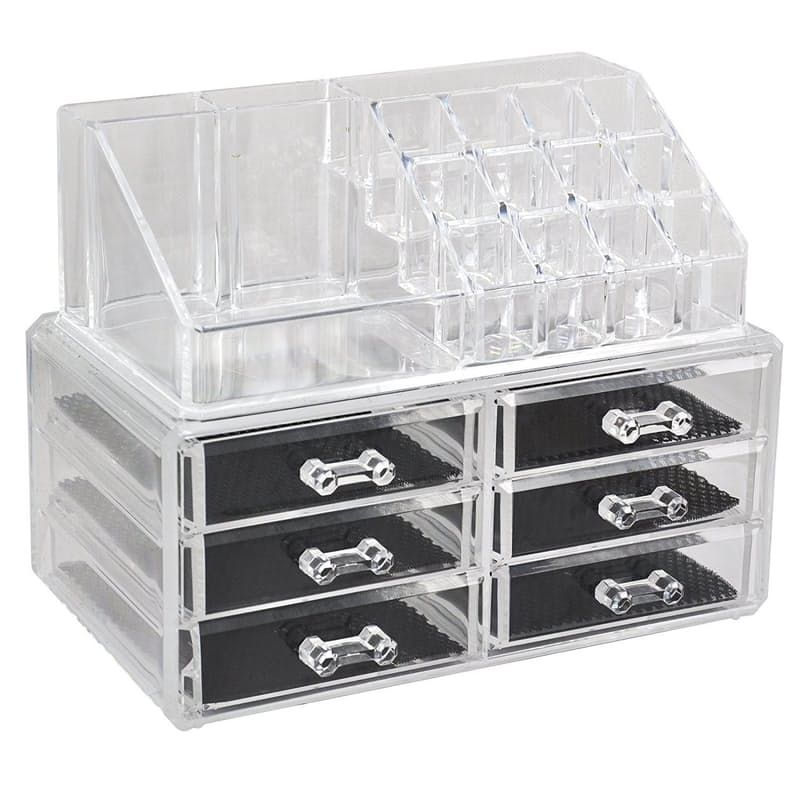 Acrylic Stackable Organizer Drawers- Set of 2 – All About Tidy