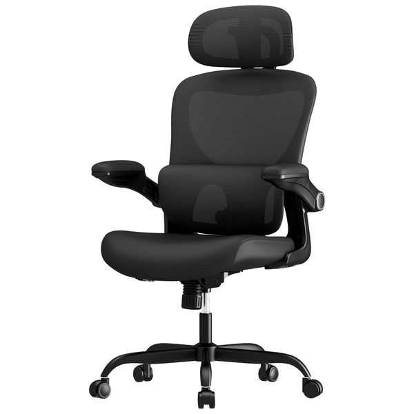 Home Office Chair with Adjustable Headrest Computer Chair