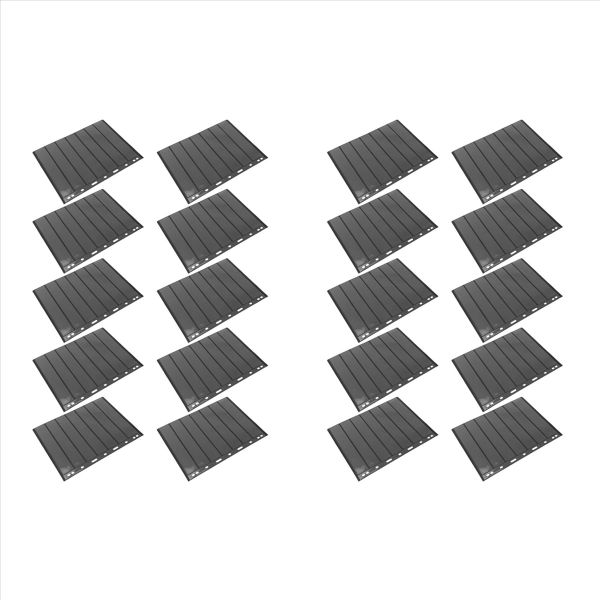 10Pcs Stamp Grid Stamp Page Stamp Holders Of Stamp Loose-Leaf Inners