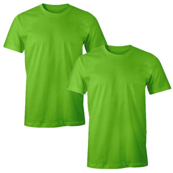 Fashion 2Pcs Kids Plain Cotton T-Shirt for Everyday &amp; Active Wear