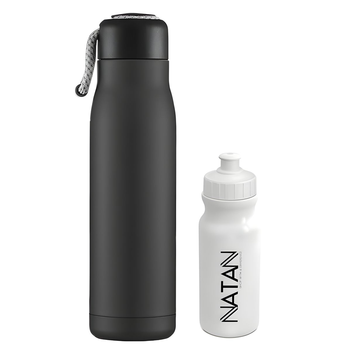 550 ml Vacuum Insulated Thermal Outdoor Flask + 300ml NATAN Bottle