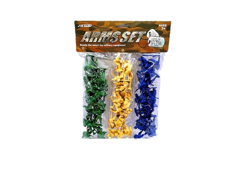 Soldiers in Bag 60 Piece
