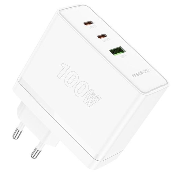 100W Super Fast USB-C/Type-C+USB 3-port GaN Charger Adapter BN11