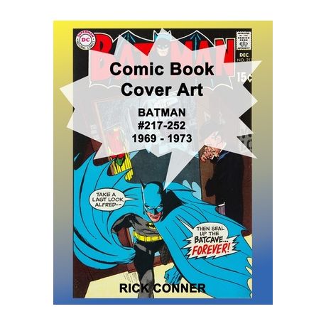 Comic Book Cover Art BATMAN #217-252 1969 - 1973 | Buy Online in South  Africa 