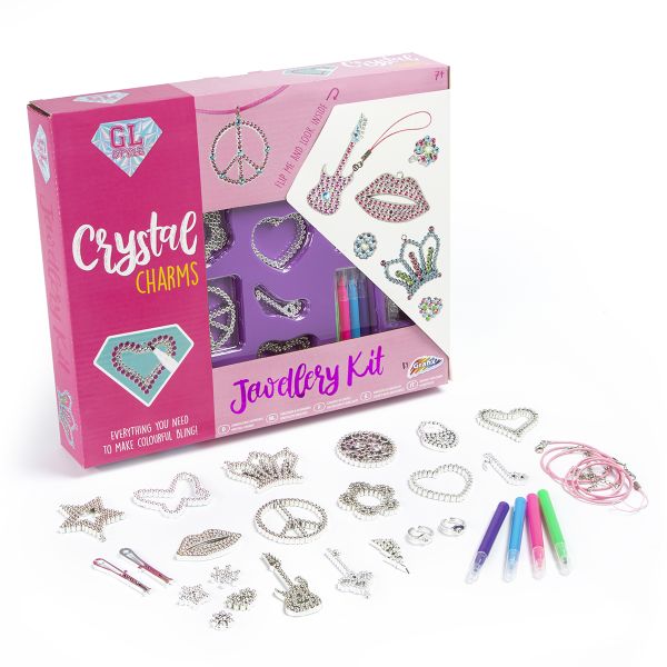 Grafix GL Style Large Colour Your Own Crystal Charms