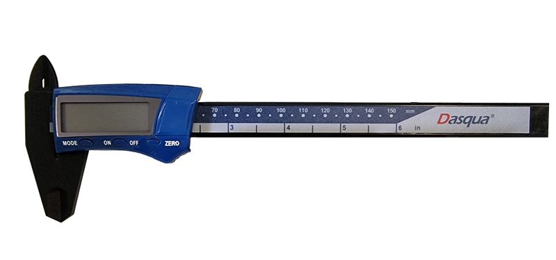 Dasqua 150mm Digital Vernier - All Plastic