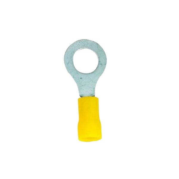 ACDC - 4-6mm Yellow Insulated Lug 5mm Ring (20 Pack)