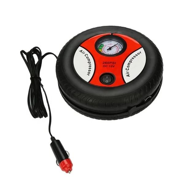 Portable Electric Air Compressor Car Tire Inflation Auto Pump