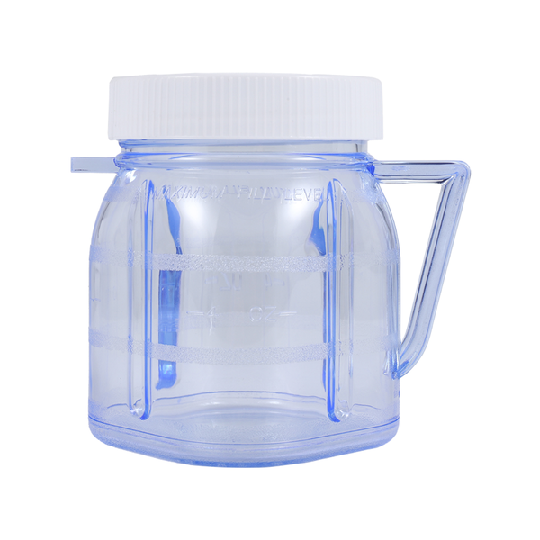 For Blender Parts, Cup Mini Plastic Jars with Lids (1 Pack)
