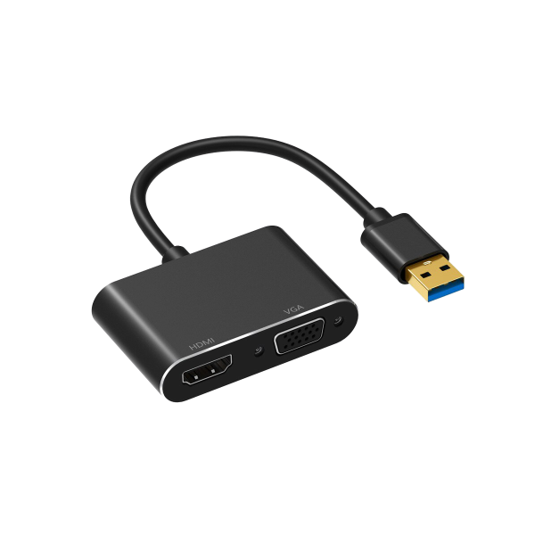 Video Adapter USB 3.0 to VGA/HDMI Adapter