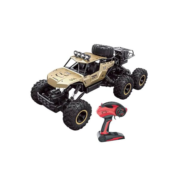 Rock Crawler Alloy Off-Road RC Car 1:10 Scale 4x4 - Gold
