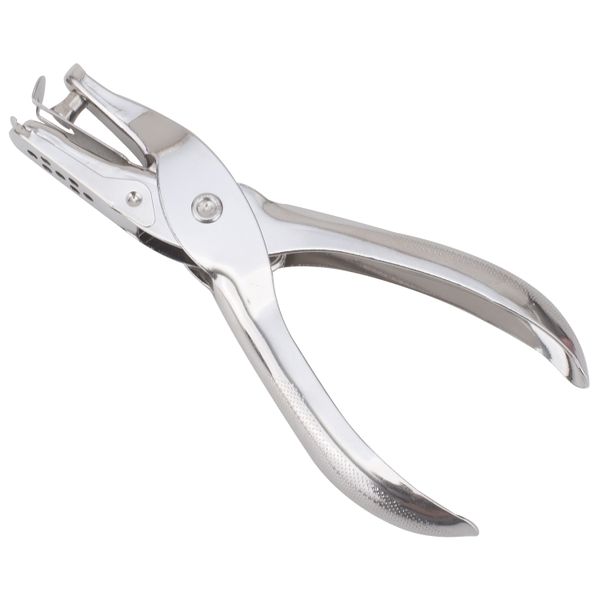1 Hole Metal Plier Punch, 8 Sheets Silver