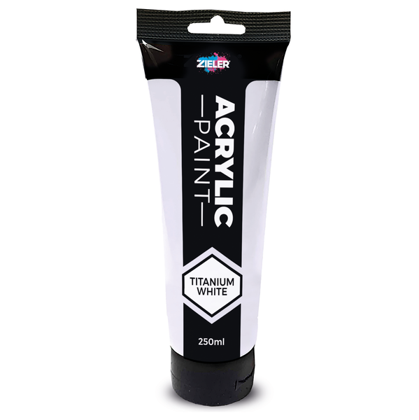 Zieler Acrylic Paint Titanium 250ml