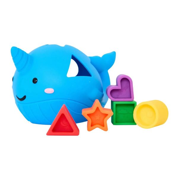 Jellystone Designs Narwhal Shape Sorter