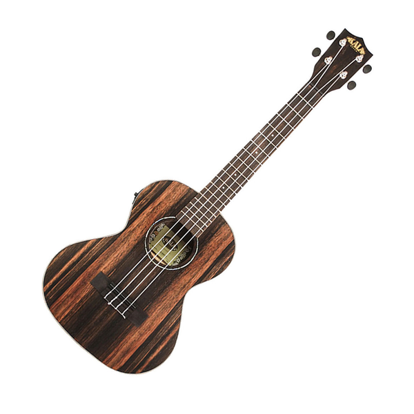 Kala EBYTE Ebony Tenor Ukulele with EQ