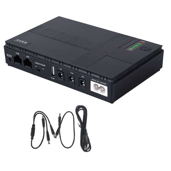 2600mAh Mini, portable DC UPS