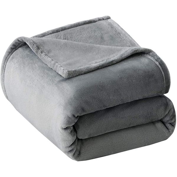 Soft &amp; Fluffy Fleece Blanket, 200cm x 230cm