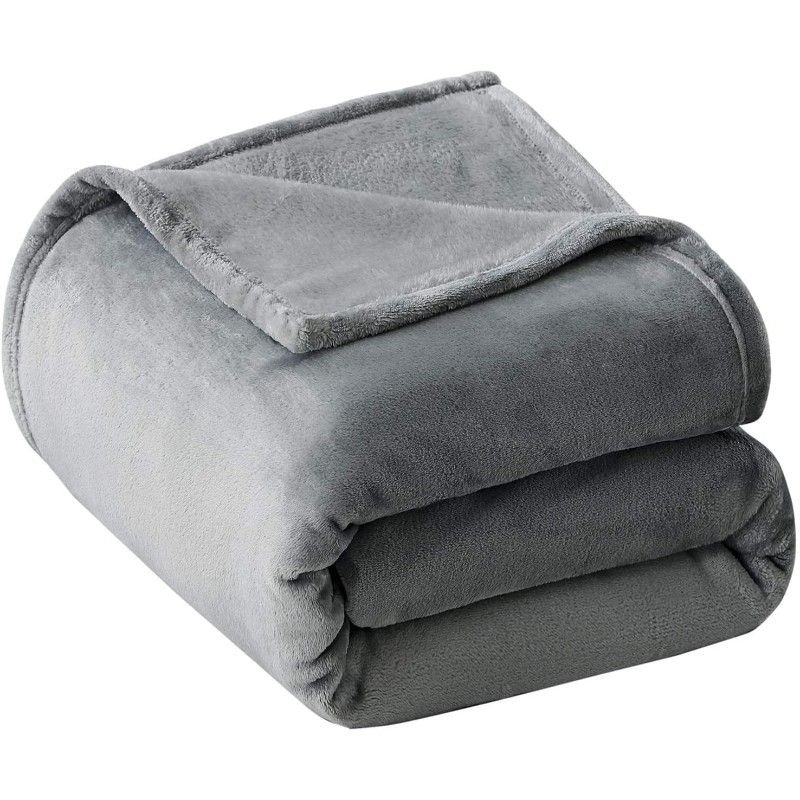 Soft & Fluffy Fleece Blanket, 200cm x 230cm | Shop Today. Get it ...