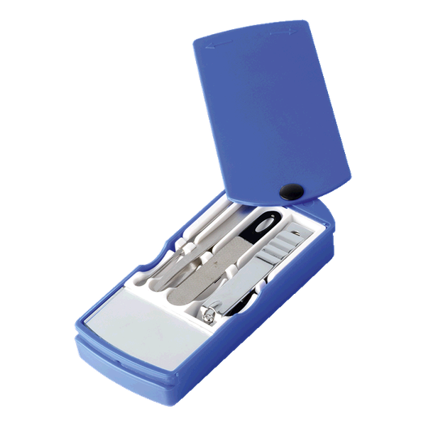Manicure Set In Plastic Case