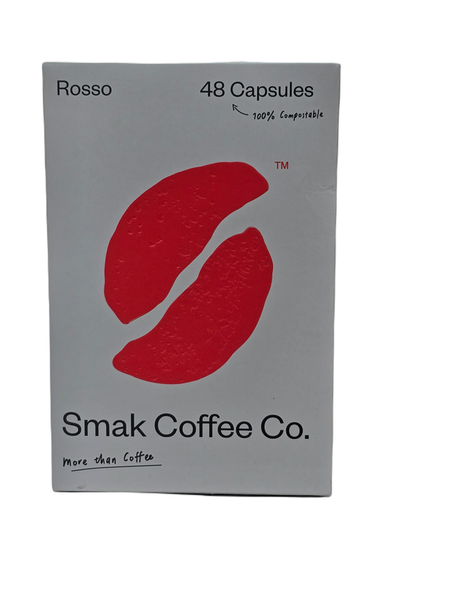 Rosso Nespresso Compatable Pods 48 Cap by Smak Coffee co