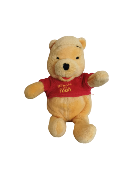 Sitting 14cm x 7cm Winne the Pooh Soft Toy