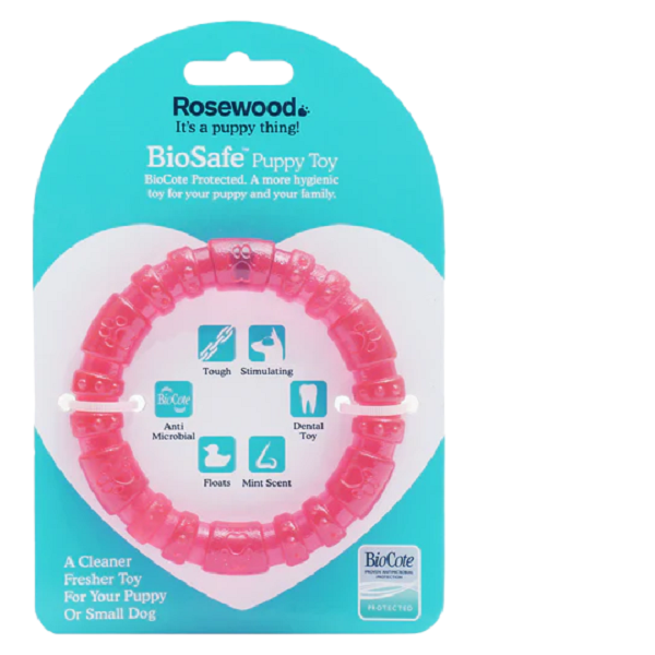 Rosewood - Biosafe Puppy Ring Toy