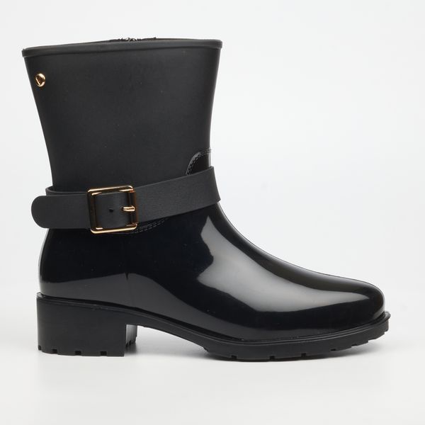 Via Beach Cloudy 2 Women PVC Ankle Boots - Black