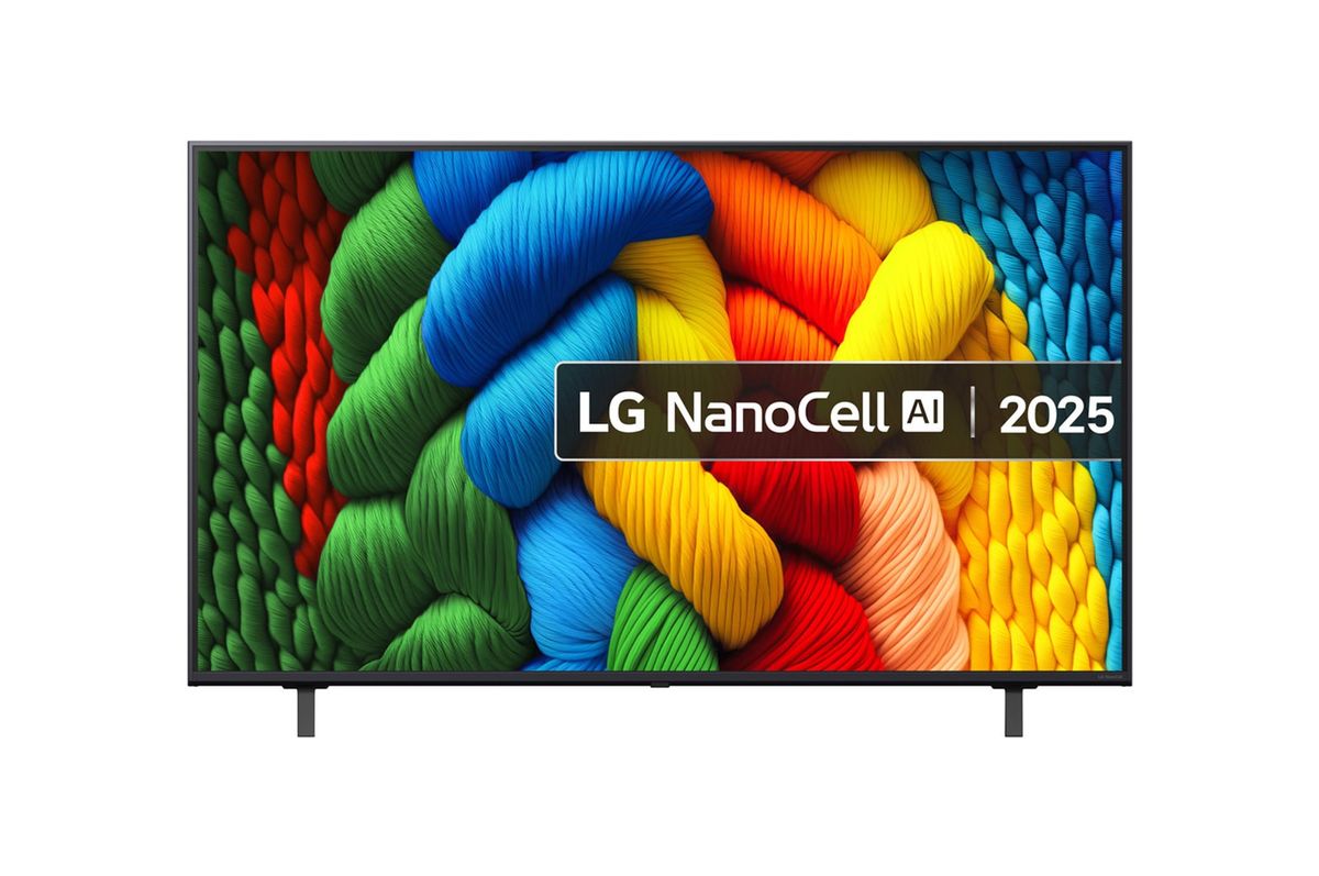 LG 55" NANO80 Nanocell 4K UHD AI Smart TV with webOS25 & AI Magic Remote
