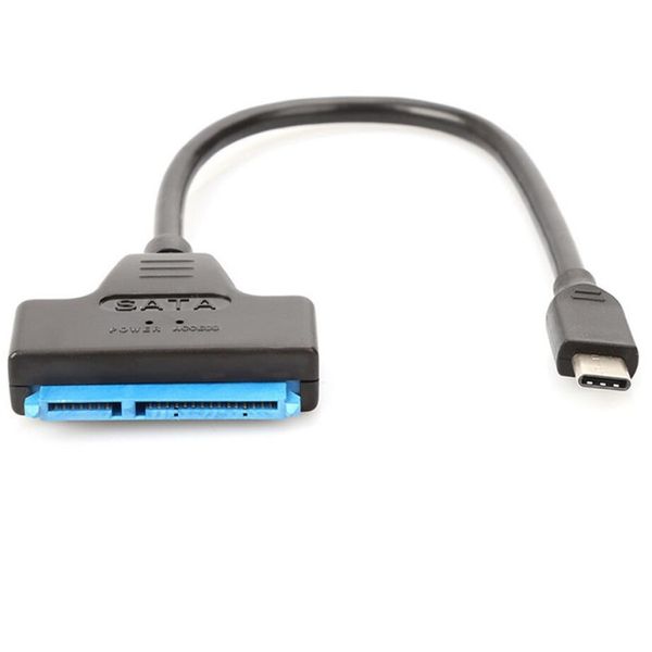 USB 3.1 Type C to SATA III HDD SSD 2.5" Hard Drive Adapter Cable 22-Pin