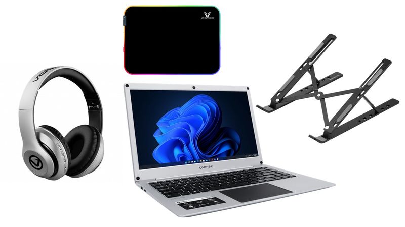 Connex 14" 4GB/128SSD W11 Home Remote Workers Bundle