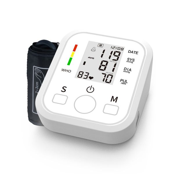 Electronic Blood Pressure Monitor, Upper Arm Pulse Oximeter